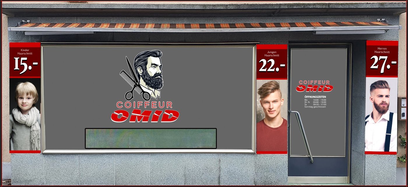 Coiffeur Omid — Aussenansicht